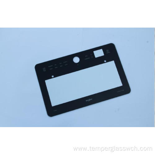 Rectangular Black Frame Oven Tempered Glass